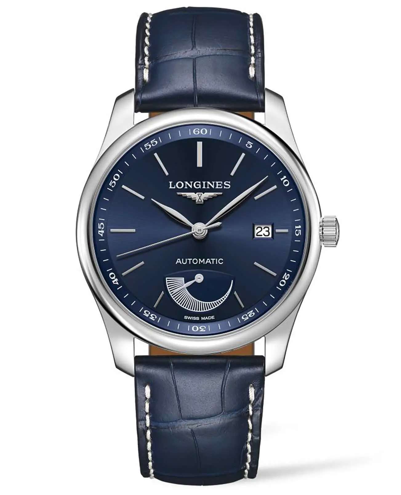 Longines blue deals master collection